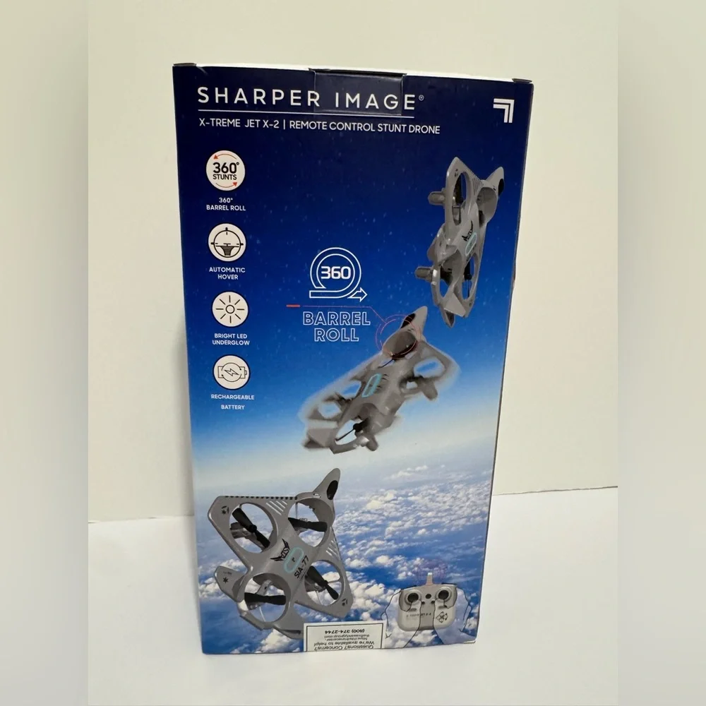 Sharper Image® X-Treme Jet X-2 High-Performance Remote Control Drone, 2.4 G